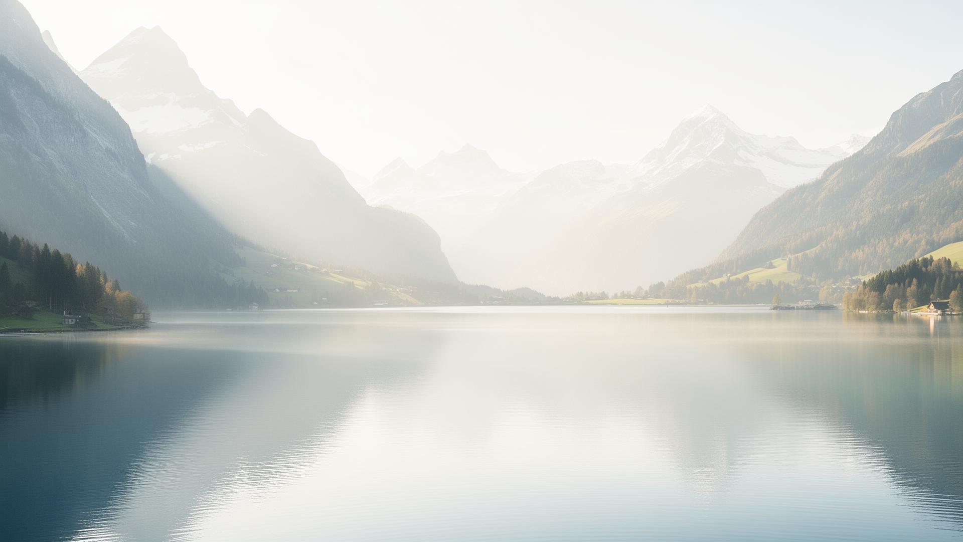 Swiss alpine landscape